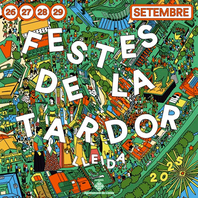 Cartell de 'Festes de la Tardor - Lleida' de Lleida del 2025